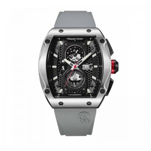 Alexandre Christie AC 6608 Silver Grey Rubber MCRTBBAGR